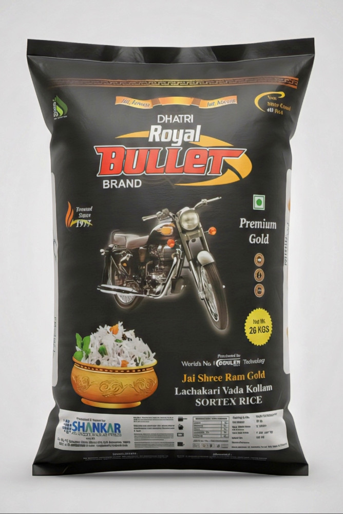 Dhatri Royal Bullet Sona Steam Rice 26Kg (New Lot)