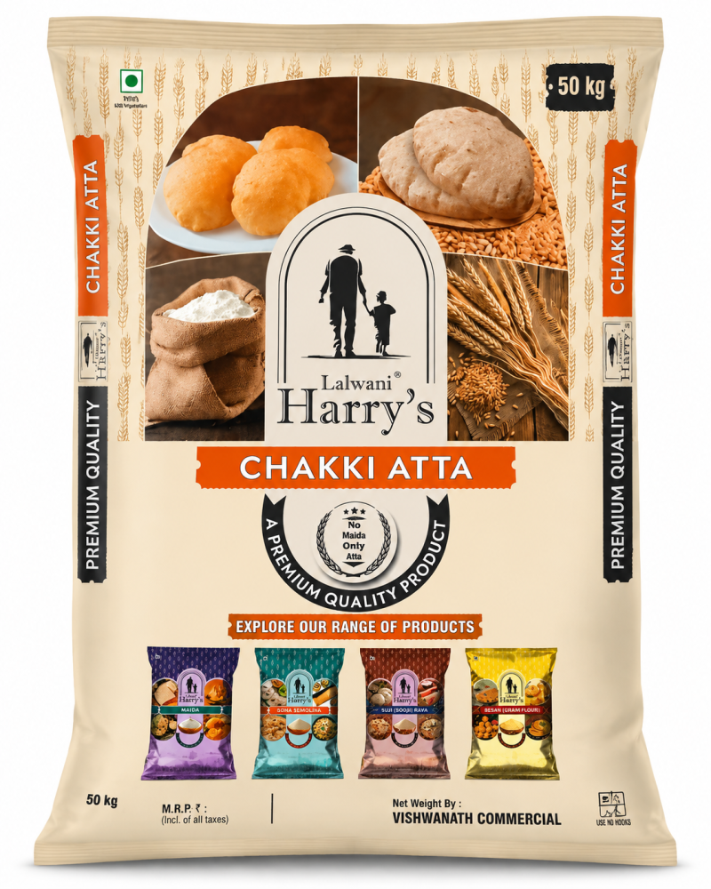 Lalwani Harry's Chakki Atta 50Kg
