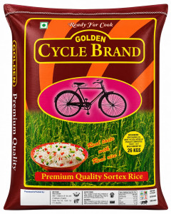Golden Cycle Brand Long Body Boiled Rice 26Kg