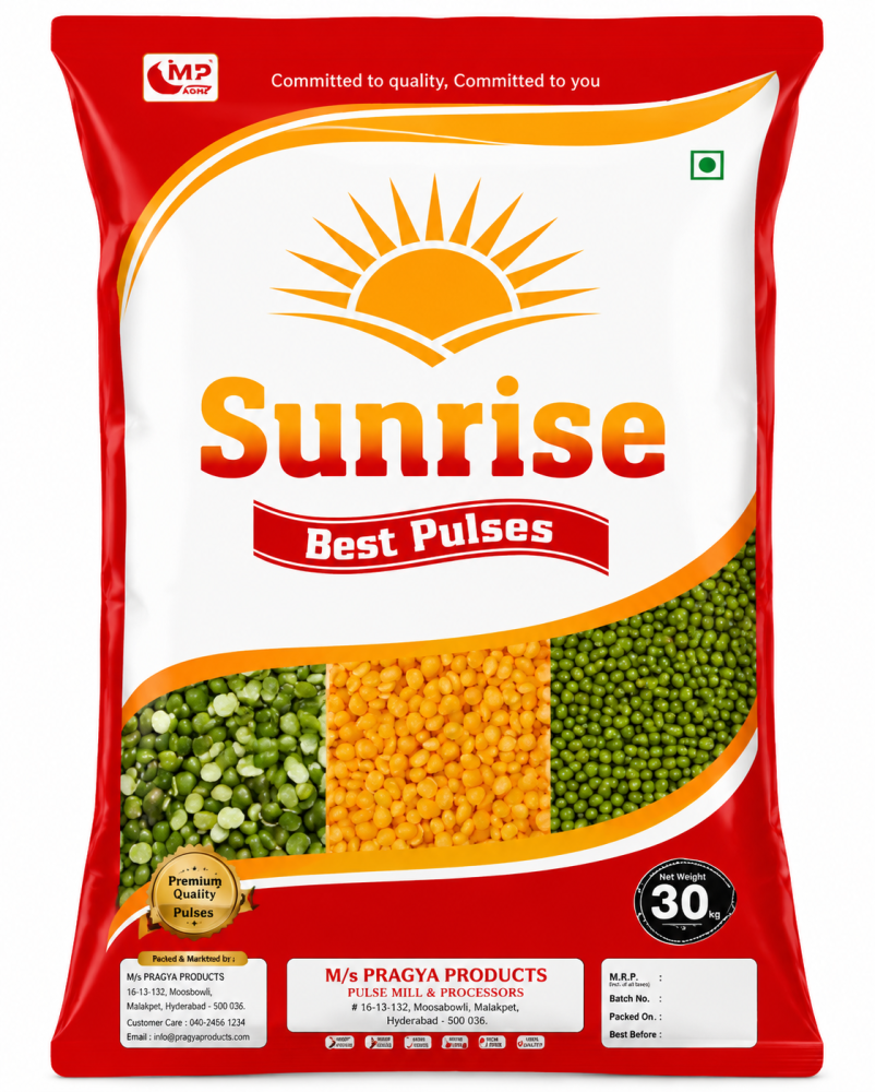 Sunrise Fine Moong Dal 30Kg