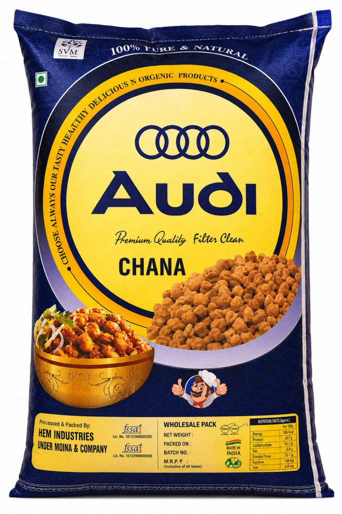 Audi Brand Premium Brown Chana 30Kg